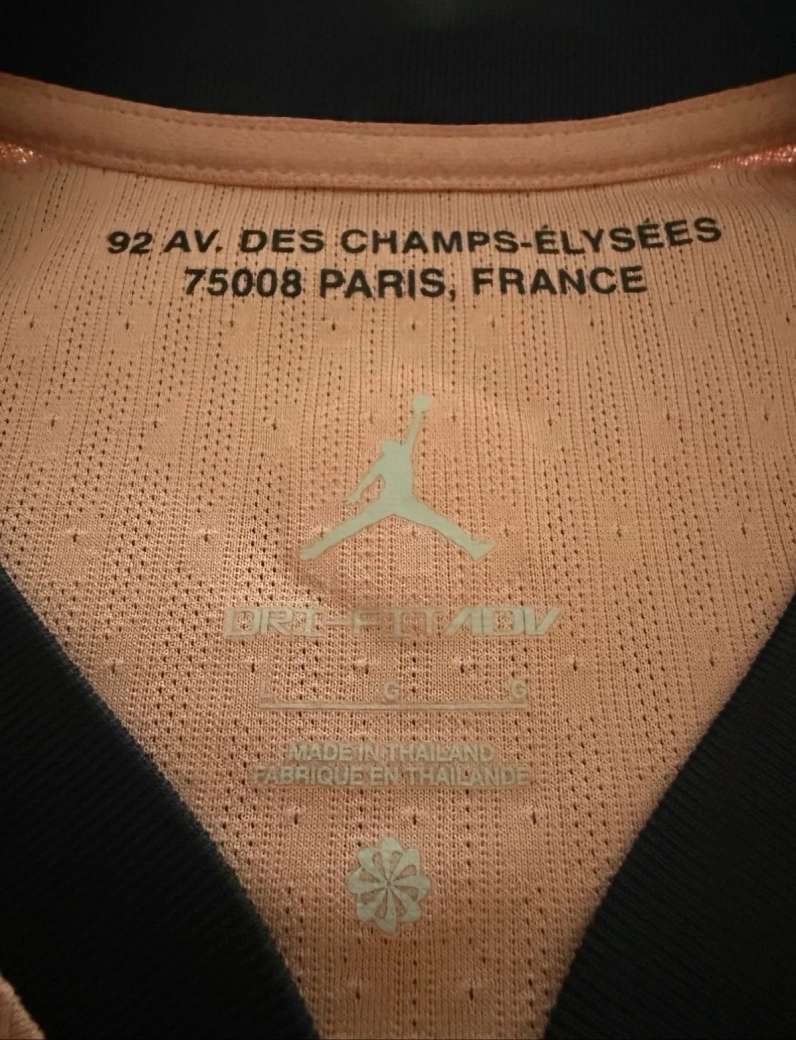 Official Psg Jersey 2024/2025 Vapor Match Dembele Size L Ligue 1 Top Scorer – photo 7